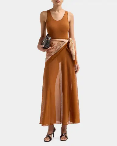 Zimmermann Aster Silk Scarf Maxi Dress | Thumbnail 2 Zimmermann Aster Silk Scarf Maxi Dress | Thumbnail 2