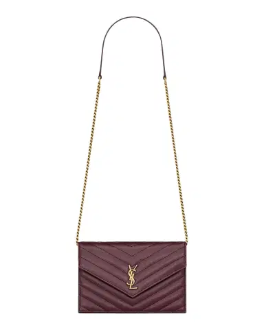 Saint Laurent Cassandre Quilted Chevron Leather Shoulder Bag | Thumbnail 3 Saint Laurent Cassandre Quilted Chevron Leather Shoulder Bag | Thumbnail 3