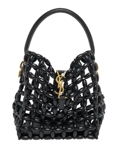 Saint Laurent Le 37 YSL Beaded Bucket Bag | Thumbnail 1 Saint Laurent Le 37 YSL Beaded Bucket Bag | Thumbnail 1