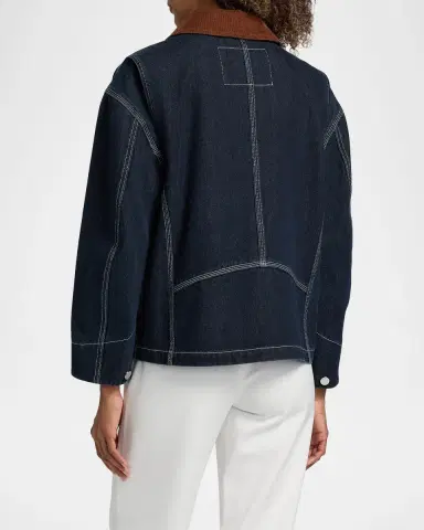 3.1 Phillip Lim Denim & Corduroy Chore Jacket | Thumbnail 3 3.1 Phillip Lim Denim & Corduroy Chore Jacket | Thumbnail 3