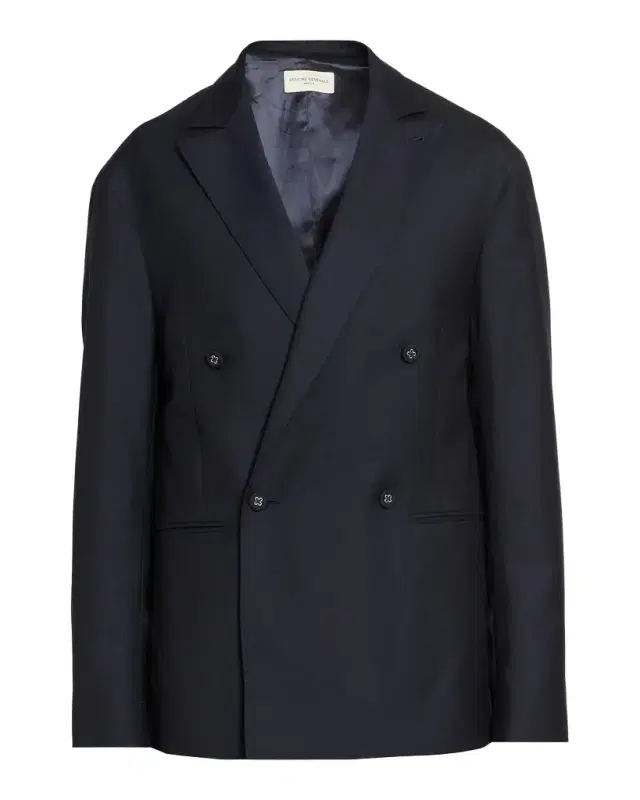 Men 's Merrick Wool-Cashmere-Silk Double-Breasted Blazer