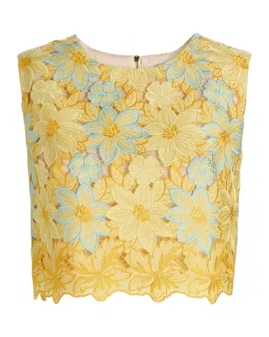 Milly Alina Lace Sleeveless Top | Thumbnail 1 Milly Alina Lace Sleeveless Top | Thumbnail 1