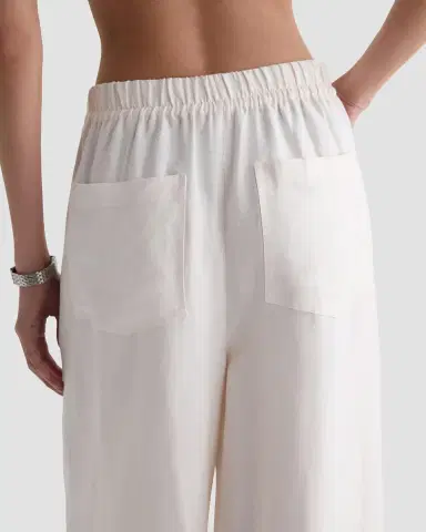 AG Jeans Century Silk-Blend Drawstring Pants | Thumbnail 5