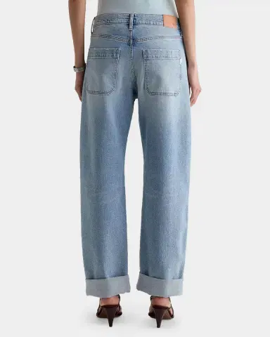 AG Jeans Mercer High-Rise Barrel-Leg Jeans | Thumbnail 3 AG Jeans Mercer High-Rise Barrel-Leg Jeans | Thumbnail 3