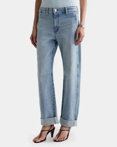 AG Jeans Mercer High-Rise Barrel-Leg Jeans | Thumbnail 5 AG Jeans Mercer High-Rise Barrel-Leg Jeans | Thumbnail 5