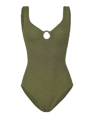 Hunza G Celine O-Ring One-Piece Swimsuit | Thumbnail 1