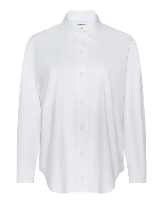 L'AGENCE Rylie Relaxed Button-Front Shirt