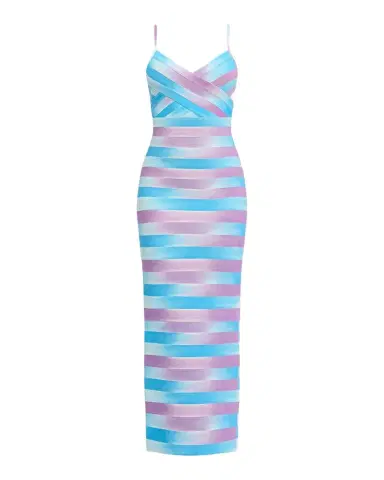 Hervé Léger The Cara Ombré Stripe Gown | Thumbnail 1