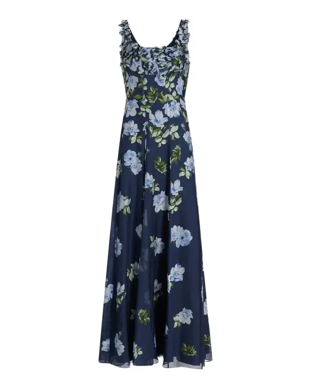 SACHIN BABI Indira Embellished Floral Gown