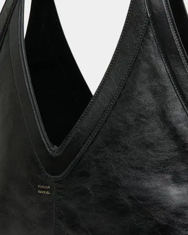 Mansur Gavriel Medium Logo Tote Bag | Thumbnail 3