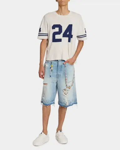 Nahmias Men's Daydreaming Uniform 24 Cotton Boxy T-Shirt | Thumbnail 2 Nahmias Men's Daydreaming Uniform 24 Cotton Boxy T-Shirt | Thumbnail 2