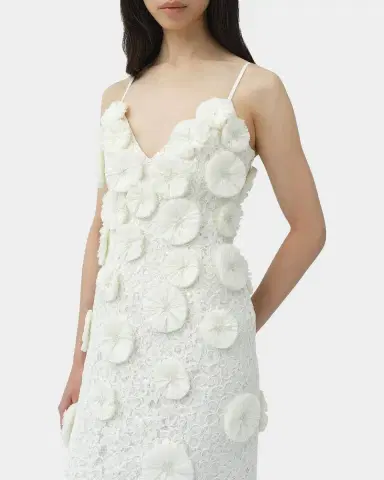 Simkhai Maven Floral-Appliqué Sequined A-Line Gown | Thumbnail 5 Simkhai Maven Floral-Appliqué Sequined A-Line Gown | Thumbnail 5