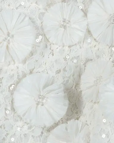 Simkhai Maven Floral-Appliqué Sequined A-Line Gown | Thumbnail 6 Simkhai Maven Floral-Appliqué Sequined A-Line Gown | Thumbnail 6