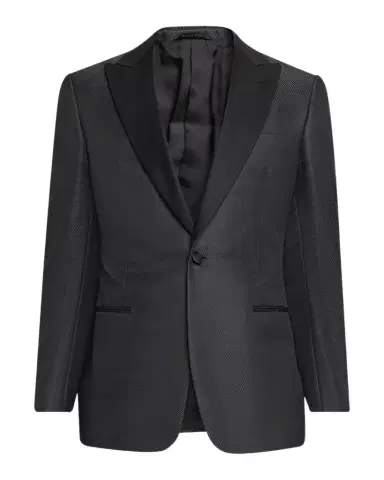 Giorgio Armani Wool-Silk Micro Jacquard Dinner Jacket | Thumbnail 1