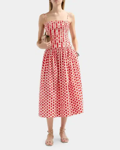 Cara Cara Rahi Ruched Midi Dress | Thumbnail 2