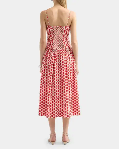 Cara Cara Rahi Ruched Midi Dress | Thumbnail 3