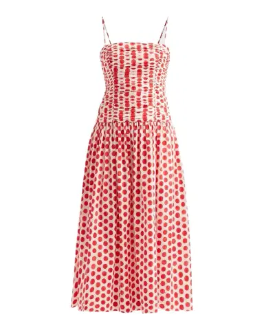 Cara Cara Rahi Ruched Midi Dress | Thumbnail 1