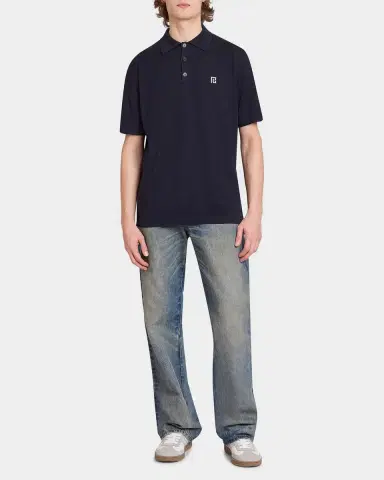 Youngblood Mineral Cosmetics Logo Silk-Cotton Polo Shirt | Thumbnail 2