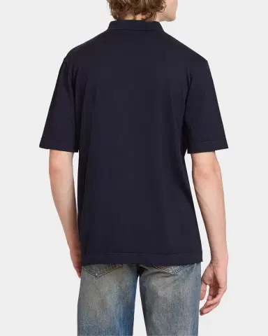 Youngblood Mineral Cosmetics Logo Silk-Cotton Polo Shirt | Thumbnail 3