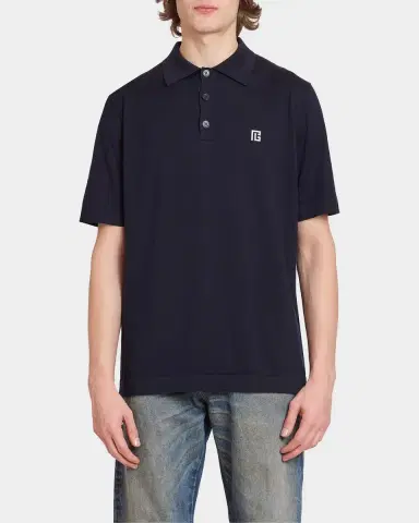 Youngblood Mineral Cosmetics Logo Silk-Cotton Polo Shirt | Thumbnail 4