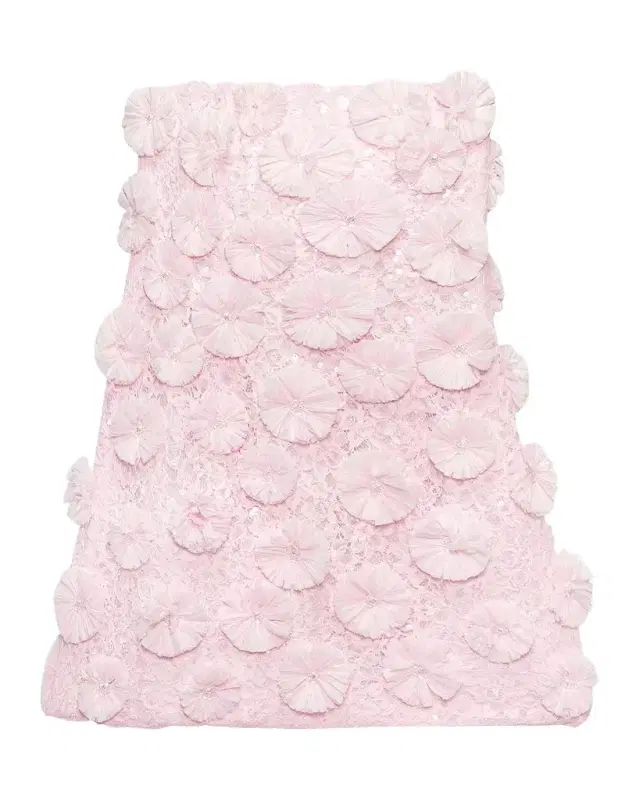 Holland Floral Strapless Mini Dress