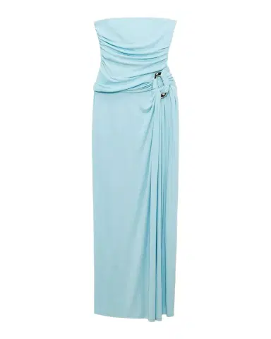 Simkhai Emma Strapless Jersey Bustier Maxi Dress | Thumbnail 1 Simkhai Emma Strapless Jersey Bustier Maxi Dress | Thumbnail 1
