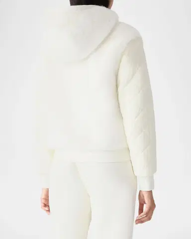 Mackage Gwendal Quilted Faux-Fur Reversible Hoodie | Thumbnail 3
