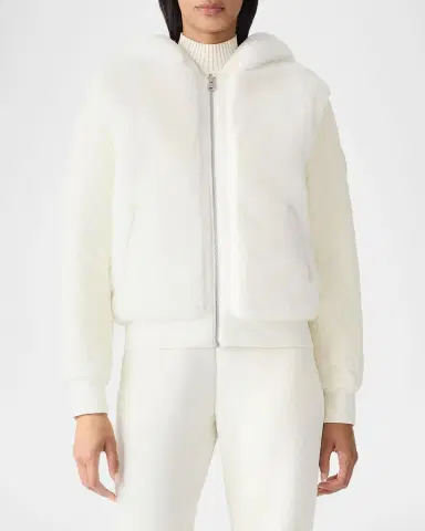 Mackage Gwendal Quilted Faux-Fur Reversible Hoodie | Thumbnail 4