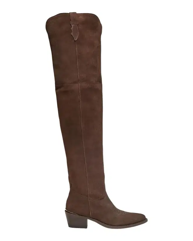 Julia 55MM Suede Over-The-Knee Boots