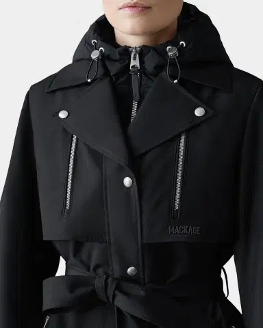 Mackage Siobhan Technical Trench Coat | Thumbnail 5