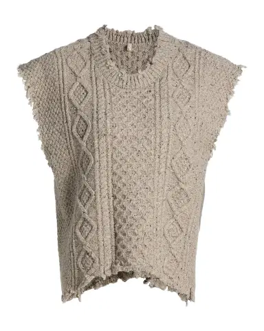R13 Boyfriend Cable-Knit Wool-Blend Sweater Vest | Thumbnail 1 R13 Boyfriend Cable-Knit Wool-Blend Sweater Vest | Thumbnail 1