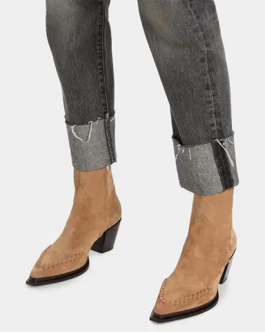 R13 Romeo Cuffed-Hem Straight-Leg Jeans | Thumbnail 5