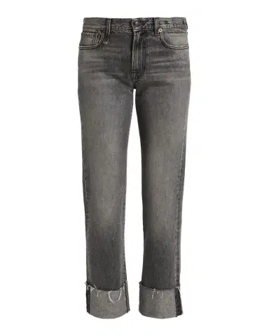 R13 Romeo Cuffed-Hem Straight-Leg Jeans | Thumbnail 1