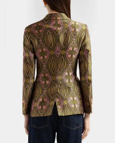 Etro Single-Breasted Jacquard Tailored Jacket | Thumbnail 3