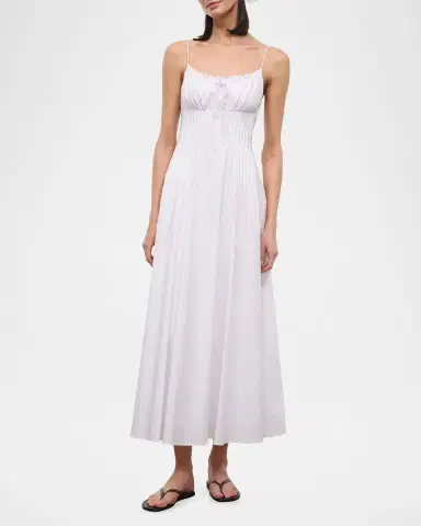 Staud Margi Cotton Maxi Dress | Thumbnail 2