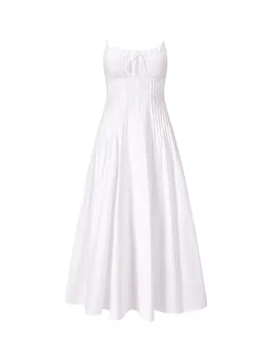 Staud Margi Cotton Maxi Dress | Thumbnail 1