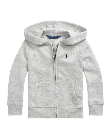 Polo Ralph Lauren Girl's Cotton-Blend-Fleece Full-Zip Hoodie, Size 2-6X | Thumbnail 1