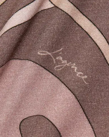 L'Agence Ressi Sepia Swirl T-Shirt | Thumbnail 6
