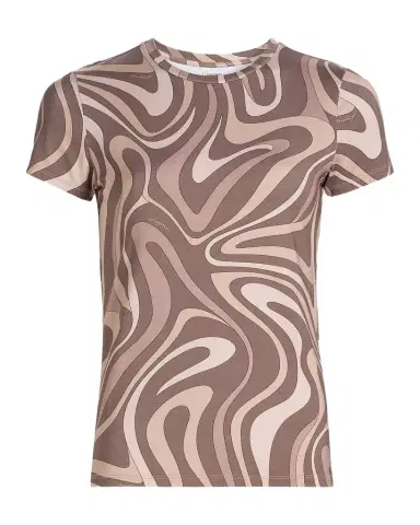 L'Agence Ressi Sepia Swirl T-Shirt | Thumbnail 1