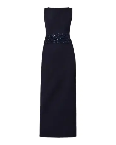 Shoshanna Sia Crepe Sequin-Embellished Maxi Dress | Thumbnail 1 Shoshanna Sia Crepe Sequin-Embellished Maxi Dress | Thumbnail 1