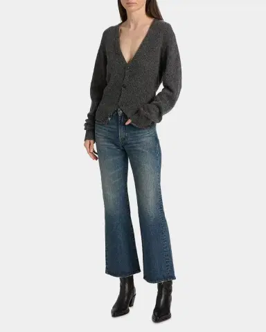 R13 Cashmere Split-Hem Cardigan | Thumbnail 2