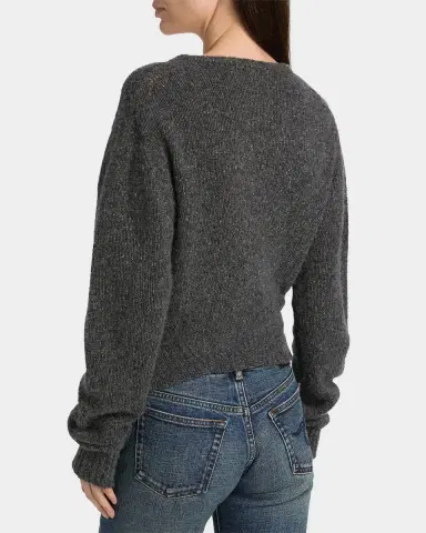 R13 Cashmere Split-Hem Cardigan | Thumbnail 3