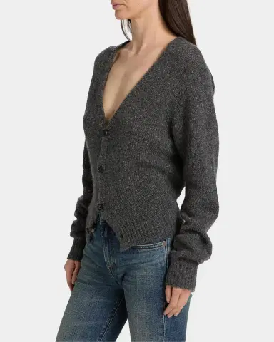 R13 Cashmere Split-Hem Cardigan | Thumbnail 7