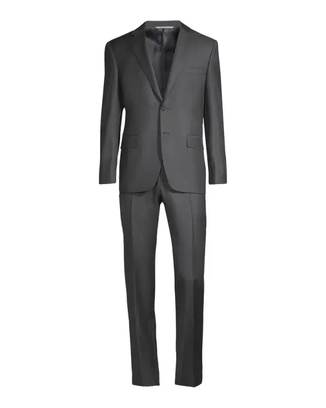 Canali Men 's Regular Fit Solid Two-Piece Suit