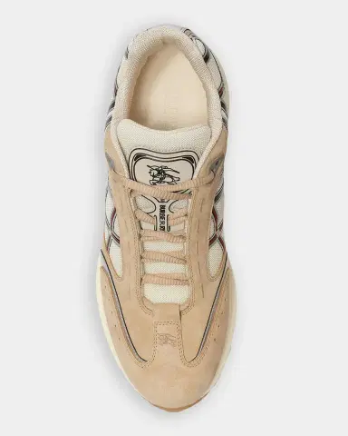 Burberry Men's Eclipse Suede Low-Top Sneakers | Thumbnail 4 Burberry Men's Eclipse Suede Low-Top Sneakers | Thumbnail 4