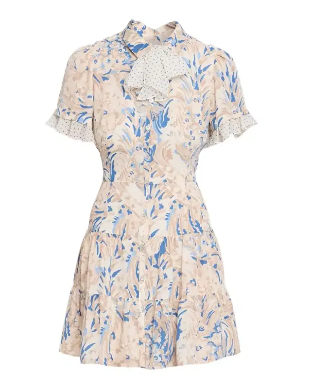 Cinq a Sept Karissa Floral A-Line Mini Dress