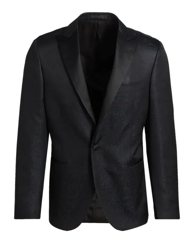 Corneliani Men 's Wool-Silk Jacquard Sport Jacket