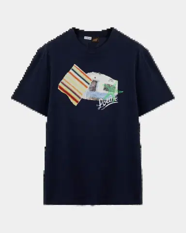 Loewe Men's x Paula's Ibiza Relaxed-Fit Crewneck T-Shirt | Thumbnail 2