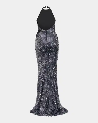 Zhivago The Changing Moon Sequin Gown | Thumbnail 5