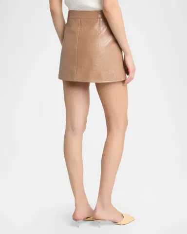 Courrèges Vinyle Reedition Mini Skirt | Thumbnail 3